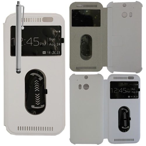 Etui Flip Coque Pour Htc One (M8) 5.0