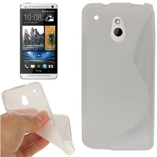 Htc One Mini / M4 : Coque Housse De Protection En Silicone Gel (Tpu) Transparent  S Line 