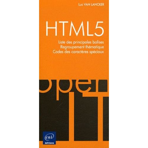 Html5    Format Poche 