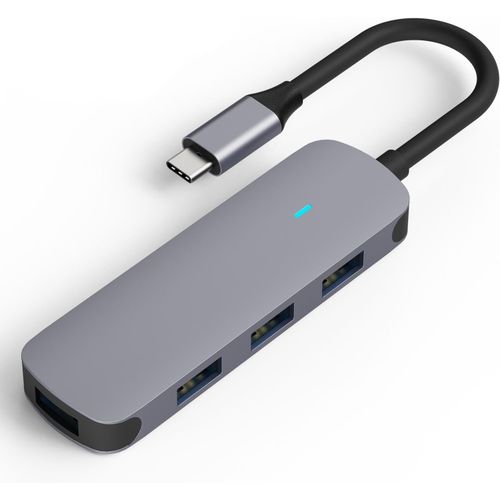 HUAG-Adaptateur USB-C vers 4X USB-A - Rpartiteur 4-en-1