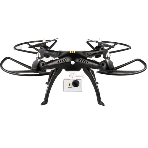 Huanqi 899b 2.4g 4ch 6 Axes Gyro Fpv Tlcommande Quadcopter Avec Camra Hd 2.0mp Rtf Hold Altitude Mode Drone Noir