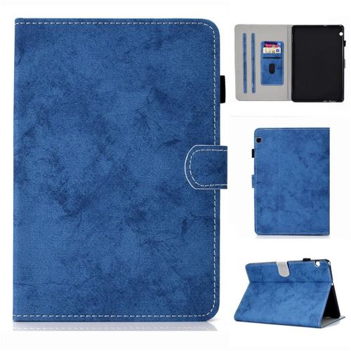 Huawei Mediapad T5 10.1 Housse, Saturcase Style Rtro Pu Cuir Magntique Flip Portefeuille Support Porte-Carte Protecteur Coque Housse tui Pour Huawei Mediapad T5 10.1