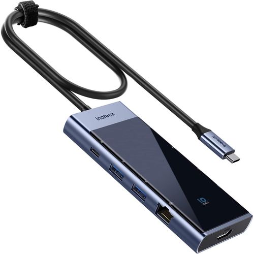 Hub USB C,10 en 1 HUB USB 3.2 avec 4K@60Hz HDMI,PD100W Port,10Gbps USB A/C et RJ45 Port,Aluminium Adaptateur USB C pour MacBook Pro/Air M1,Dell xPS Tablette Type C.[W459]
