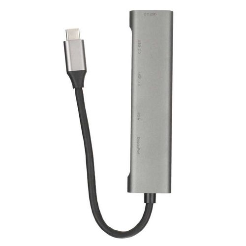 Hub USB type-c vers DisplayPort PD 5 en 1, Station d'accueil, adaptateur USB C vers DisplayPort