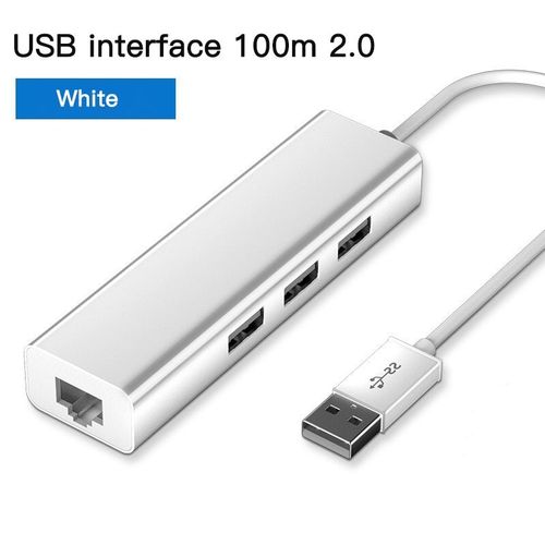 HUB USB type c vers USB 3.0 RJ45, adaptateur de convertisseur de cble rseau, sparateur USB pour MacBook, windows 7/8