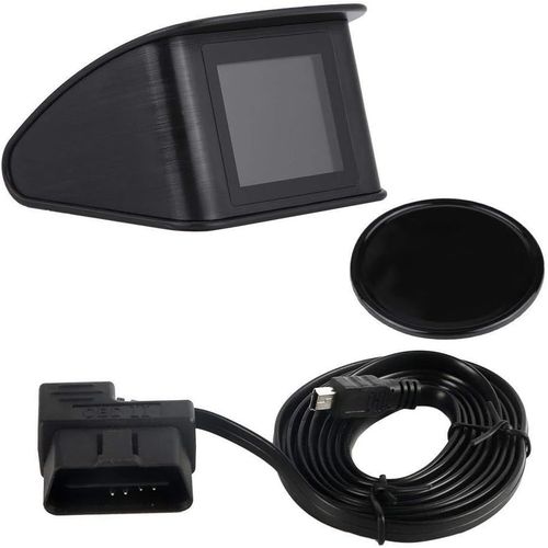 Hud Obd2 Head Up Display,Affichage P10 Voiture Universal Hut Hut Head Up Display Obd2 Vitesse Avertissement De Rpm Projecteur De Consommation De Carburant