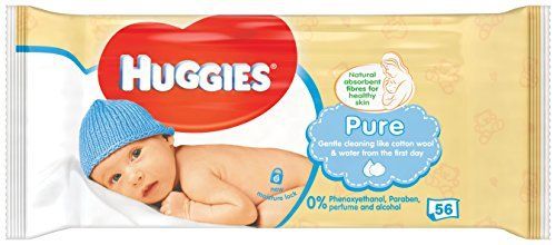 Huggies Pure 560 Lingettes Bebe Pour Peau Sensible X 10 Rakuten