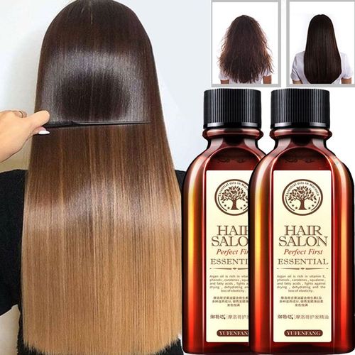 Huile Essentielle De Traitement Des Cheveux Boucls, Masque De Soin Des Cheveux, Rparation Multifonctionnelle Pour Cheveux Secs Et Abms, 60ml