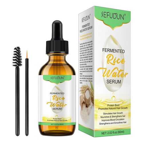 Huile Essentielle Pour La Croissance Des Cheveux, Riz Ferment, Soins Pour Cheveux, Rparation Des Frisottis, Secs Et Fendus, Nourrissant, Hydratant