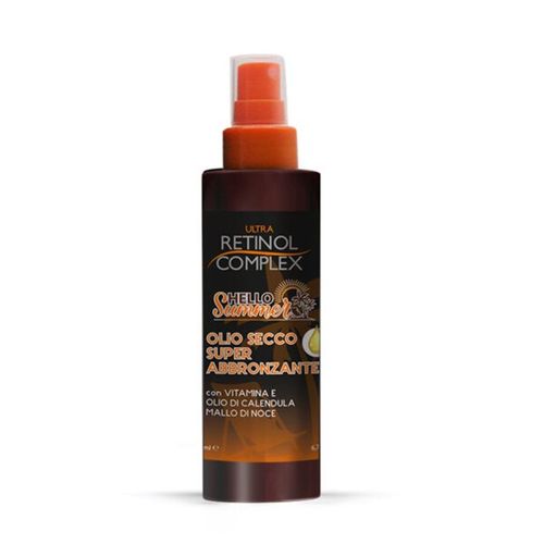 Huile Sche Super Tan Avec Coques De Noix Vitamine E Huile De Souci Hydratation Profonde Et Bronzage Rapide Hello Summer Ultra Retinol Complex