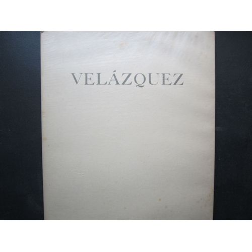 Huit Reproductions En Couleurs De Velazquez. Baroque. Introduction De Erwin Gradmann. Imprime En Suisse En 1947. Editions Holbein (Bale)