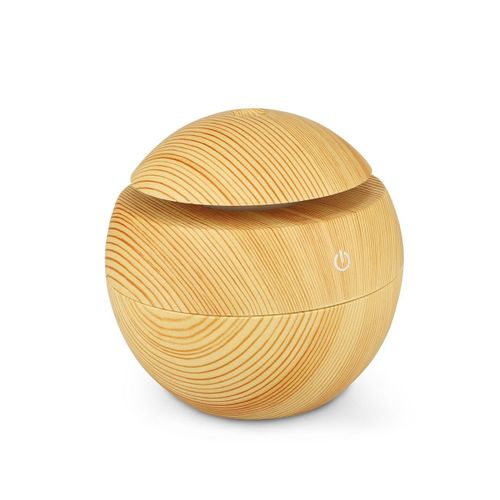 Humidificateur d'air USB 130 ml et diffuseur d'aromathrapie avec veilleuse LED - Silencieux, compact, idal pour les petites pices
