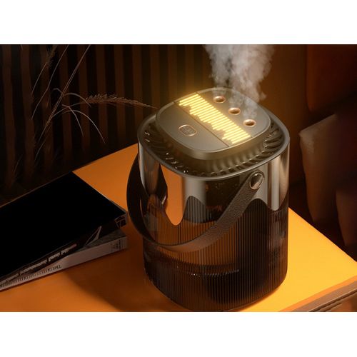 Humidificateur d'air USB 3L, humidificateur  brume Portable avec veilleuse
