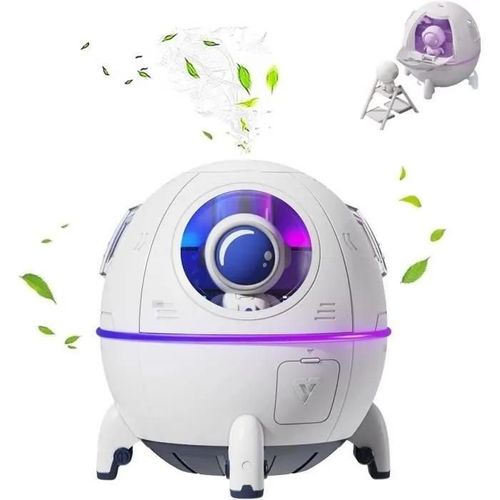 Humidificateur RVB 220 ml pour la maison humidificateur dair brume frache avec veilleuse USB silencieux cou DESHUMIDIFICATEUR D AIR