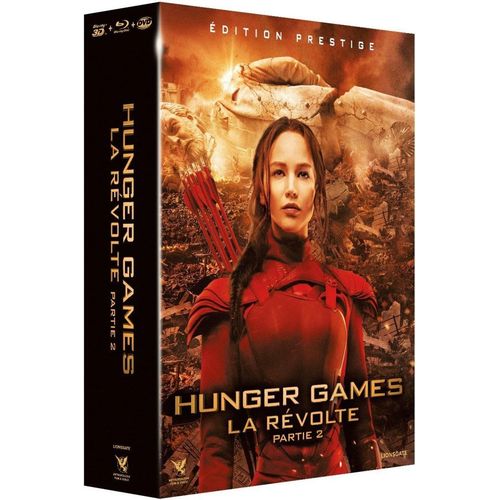 Hunger Games - La Rvolte : Partie 2 - dition Prestige Combo Blu-Ray 3d + Blu-Ray + Dvd de Lawrence Francis