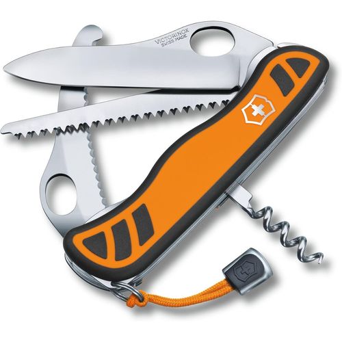 Hunter Xt Grip Couteau De Poche Chasse Suisse, Multitool, 6 Fonctions, Lame Fixe, Tire Bouchon