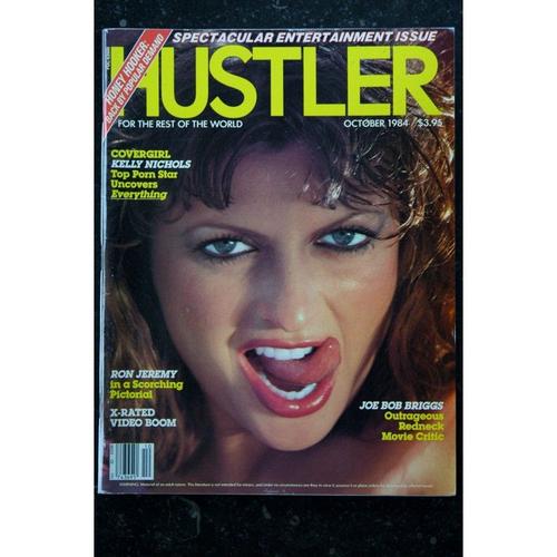 Hustler Vol. 11 N 04 1984/10 Soul Food Big Melons Joe Bob Briggs Ron Jeremy Kelly Nichols Floating Frenzy James Baes
