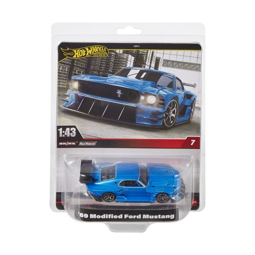 Hot Wheels Hw Premium 1:43 Modified '69 Ford Mustang (Ford Mad Muscle Mustang)
