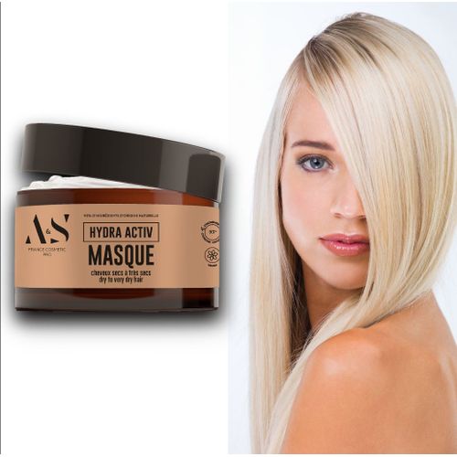 Hydra Activ Masque Professionnel 200ml Formule Unique Pour Cheveux Secs  Trs Secs Difficiles Et/Ou Crpus. Formule Ultra Nourrissante Et Rgnrante Pour Des Cheveux Durablement Doux Et Brillants