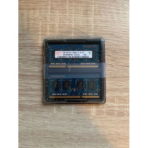 Hynix 2Go RAM PC Portable SODIMM HMT325S6CFR8C-PB DDR3 PC3-12800S 1600MHz CL11