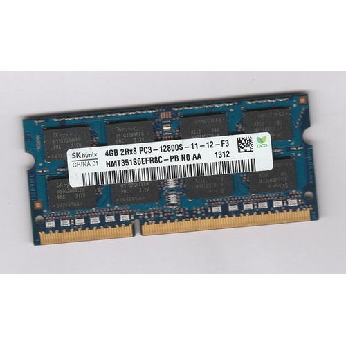 HYNIX Original 4 GB 204 pin DDR3-1600 SO-DIMM (1600Mhz, PC3-12800S) HMT351S6EFR8C-PB N0 AA