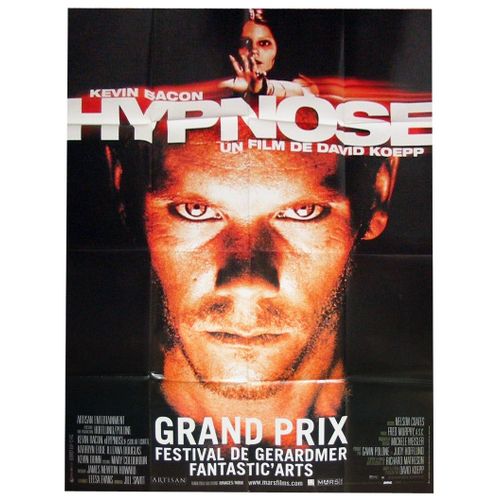 Hypnose (Stir Of Echoes) - Vritable Affiche De Cinma Plie - Format 120x160 Cm - De David Koepp Avec Kevin Bacon, Zachary David Cope, Kathryn Erbe, Illeana Douglas - 1999