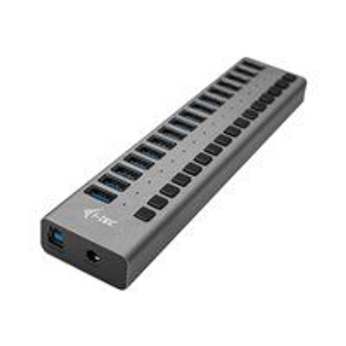 i-Tec USB 3.0 Charging HUB 16 port + Power Adapter 90 W - Concentrateur (hub)