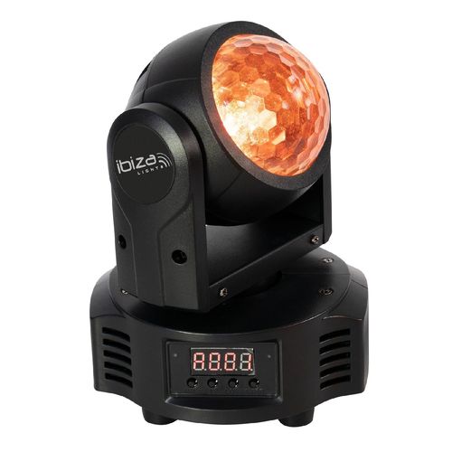 Ibiza Light MH-ASTRO-BEAM - Lyre Double Tte DMX 2 x 10W RGBW ASTRO & BEAM