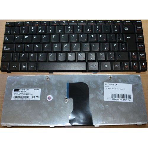 Ibm Nsk-B30sn Noir Uk Clavier Pour Ordinateur Portable (Pc) De Remplacement (Key572)