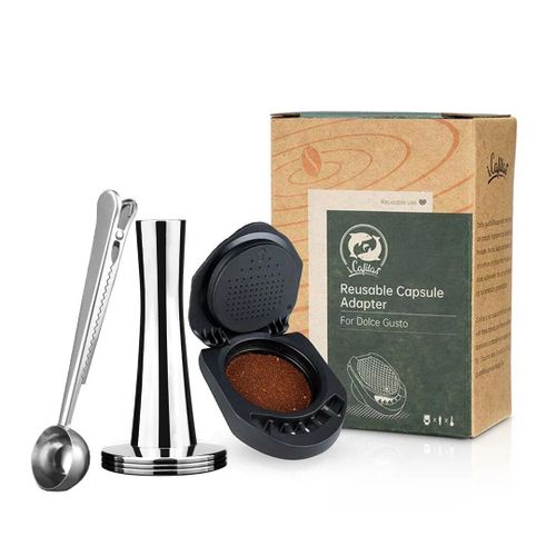 Icafilas-Adaptateur de Capsule de Caf Rutilisable Dolce Gusto,Recharge pour Genio S Piccolo XS CIRCOLO MF issima - Type adapter 3