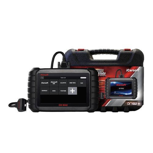 Icarsoft Cr Max - Valise Diagnostic Auto Pro Multi-Marques - Lecture/Effacements Dfauts - Reset Entretiens - Codage Injecteurs - Rgnration Fap