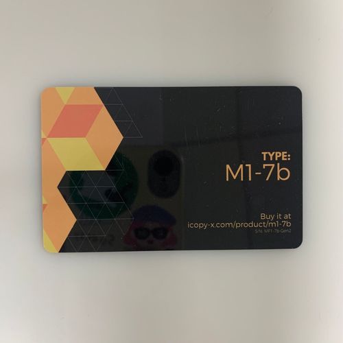 ICOPY-XS MIFARE Classictiquette vierge compatible Gen2,1K,7 octets UID,Intrieur ola T. Laboratoire - Type 1K 7 Byte Printed