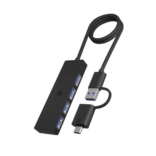 Icy Box Ib-hub1424-c3 - Mit Usb 3.2 Gen 1 Type-c Und Type-a