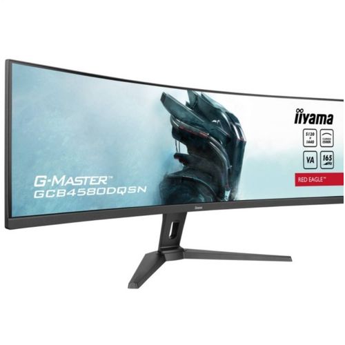 iiyama G-MASTER RED EAGLE CURVED. Taille de l'cran: 114,3 cm (45"), Rsolution de l'cran: 5120 x 1440 pixels, Type HD: Dual QHD, Technologie d'affichage: LED, Surface d'affichage: Mat, Temps de rpo