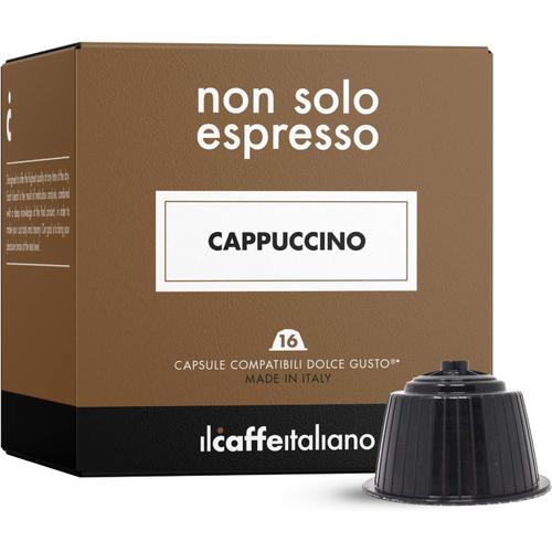 Il Caff Italiano - 48 Capsules De Caf Compatible Nescaf Dolce Gusto - Soluble Au Got De Cappuccino