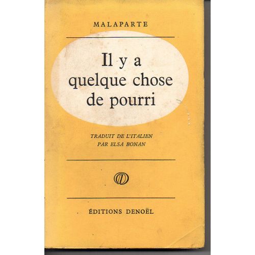 Il y a quelque chose de pourri Littérature Rakuten