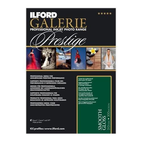 Ilford Galerie Prestige Smooth Gloss Paper - Papier Glac Lisse - 12 Mil 102 X 152 Mm - 310 G/M - 100 Feuille(S)