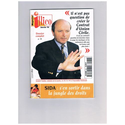 Illico - Janvier 1996 - Jacques Toubon 