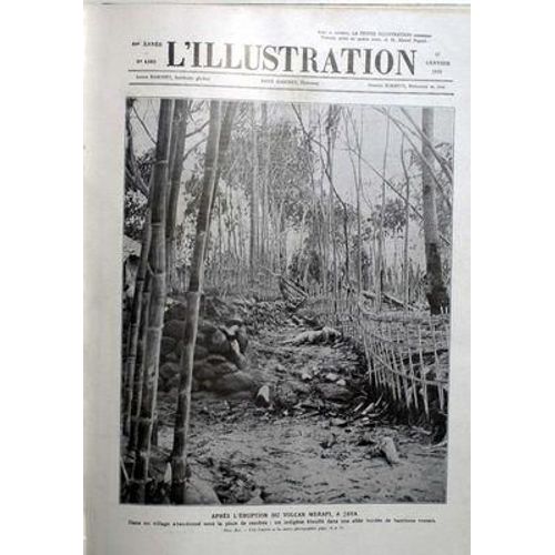 Illustration (L') N 4585 Du 17/01/1931 - Eruption Du Merapi A Java
