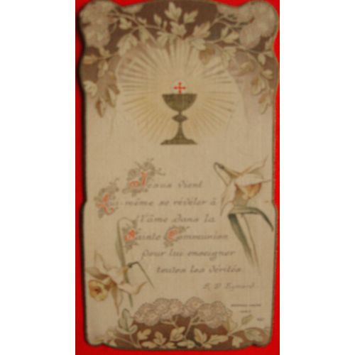 Image Pieuse Ancienne Souv Com 1903 Art Nouveau 