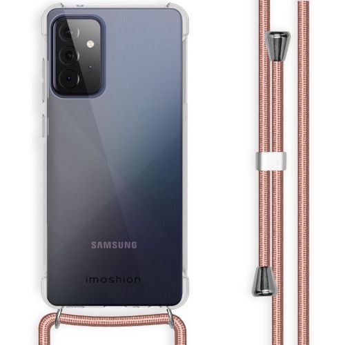 Imoshion Coque Avec Cordon Samsung Galaxy A72 - Rose Champagne