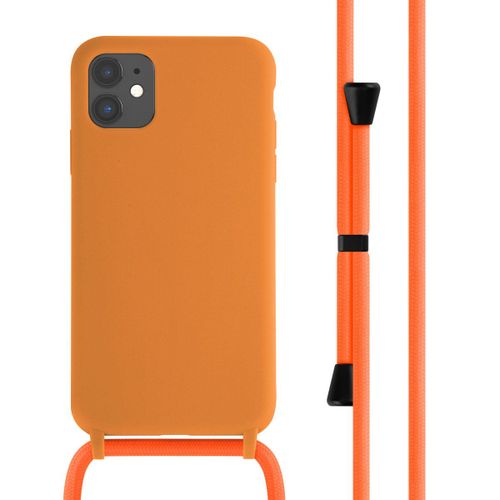 Imoshion Coque En Silicone Avec Cordon Iphone 11 Orange