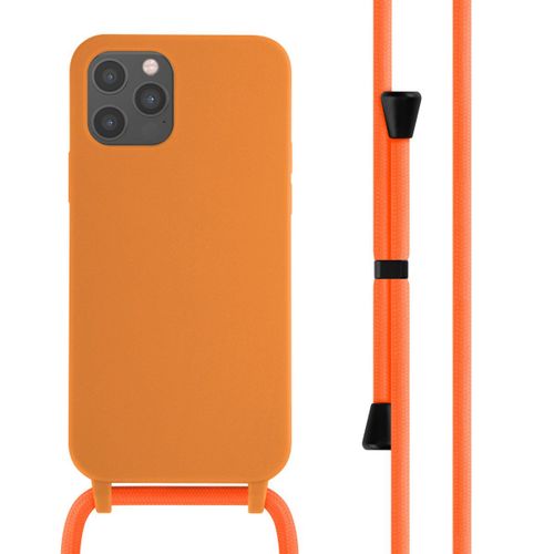 Imoshion Coque En Silicone Avec Cordon Iphone 12 (Pro) Orange