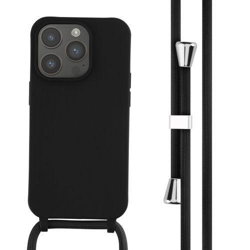 Imoshion Coque En Silicone Avec Cordon Iphone 14 Pro Noir
