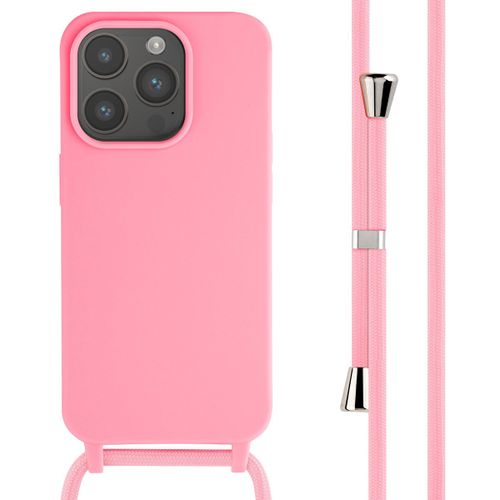 Imoshion Coque En Silicone Avec Cordon Iphone 15 Pro Rose