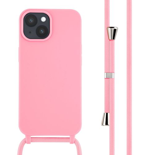 Imoshion Coque En Silicone Avec Cordon Iphone 15 Rose