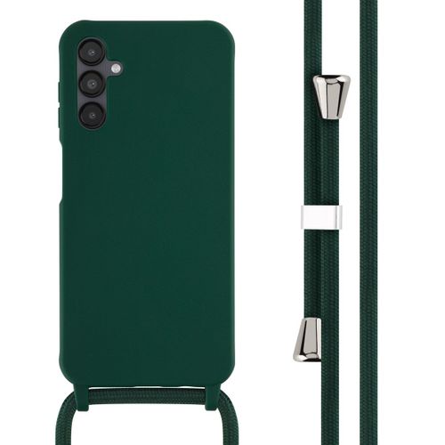 Imoshion Coque En Silicone Avec Cordon Samsung Galaxy A14 (5g/4g) Vert Fonc