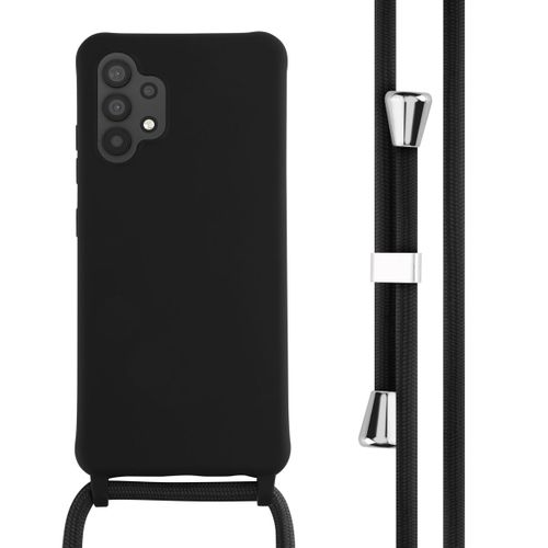 Imoshion Coque En Silicone Avec Cordon Samsung Galaxy A32 (4g) Noir