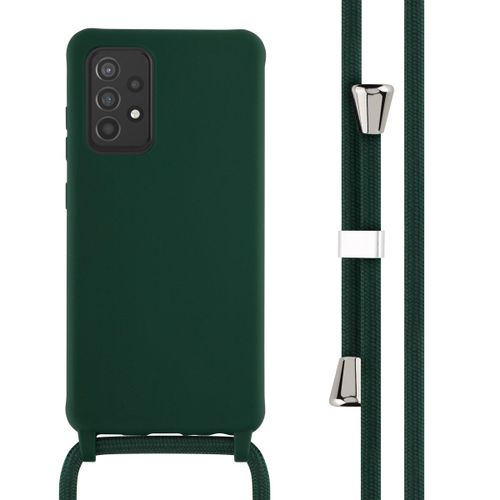 Imoshion Coque En Silicone Avec Cordon Samsung Galaxy A52(S) (5g/4g) Vert Fonc