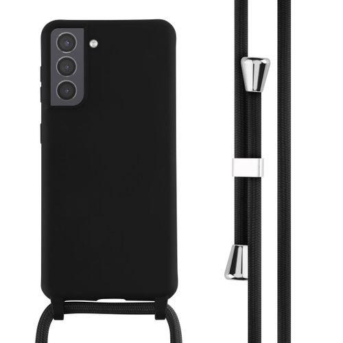 Imoshion Coque En Silicone Avec Cordon Samsung Galaxy S21 Noir